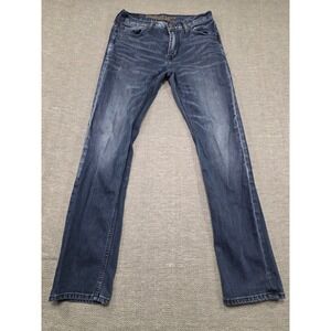 American Eagle Outfitters Slim Straight Core Flex Dark Wash Jeans Womens‎ 30x34